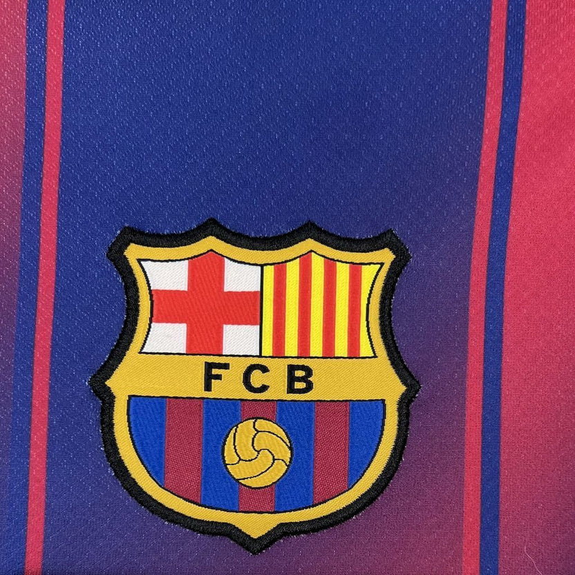 Camiseta Barcelona Local 25/26 Adulto - Versión Fan