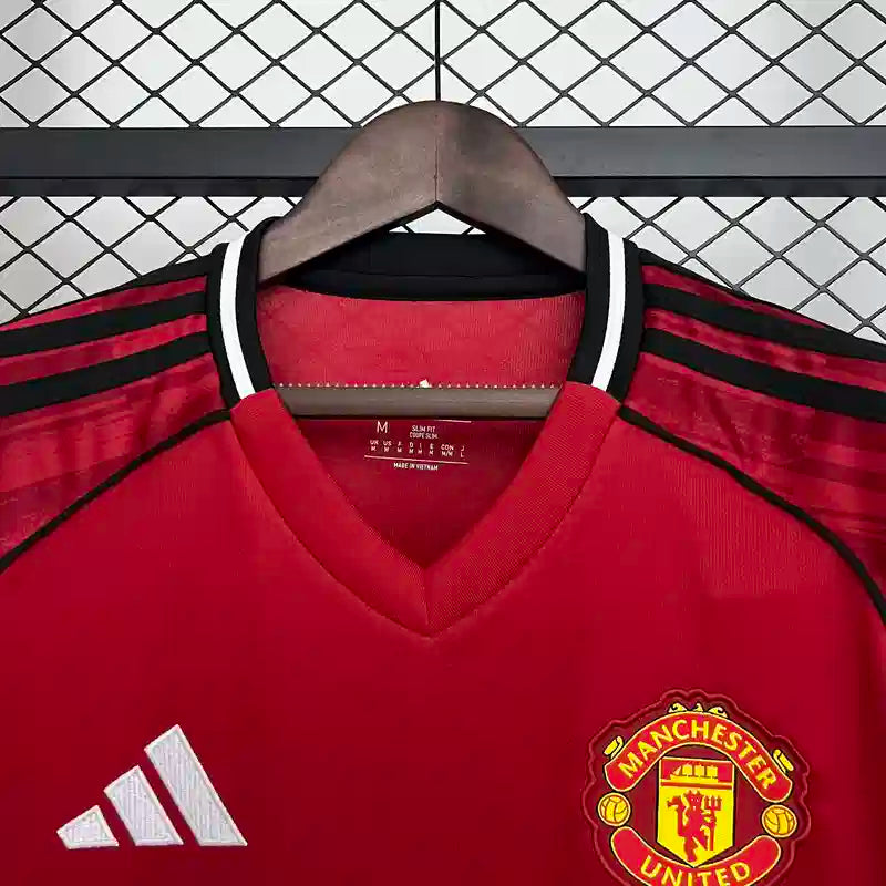 Camiseta Manchester United Local 25/26 Adulto - Versión Fan