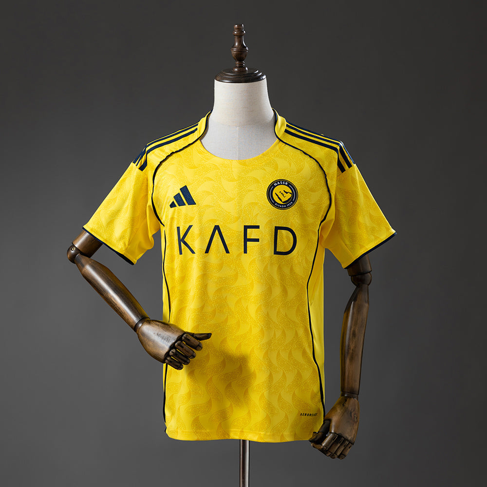 Camiseta Al-Nassr Local 25/26 Adulto - Versión Fan