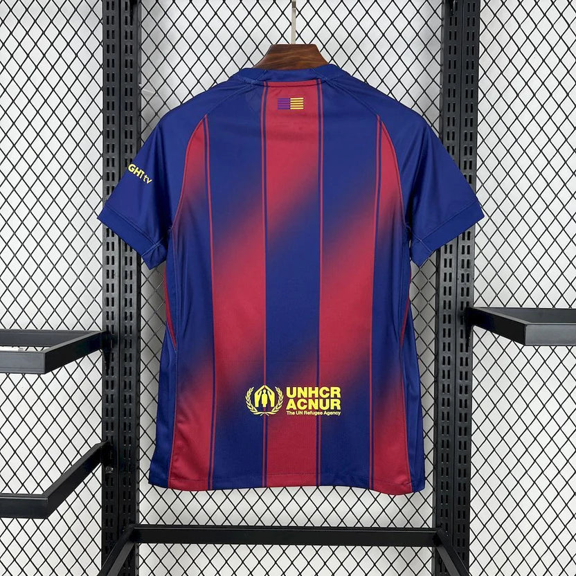 Camiseta Barcelona Local 25/26 Adulto - Versión Fan
