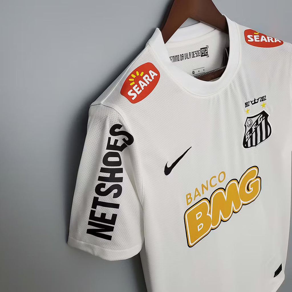 Camiseta Santos FC Retro Local 2012 Adulto