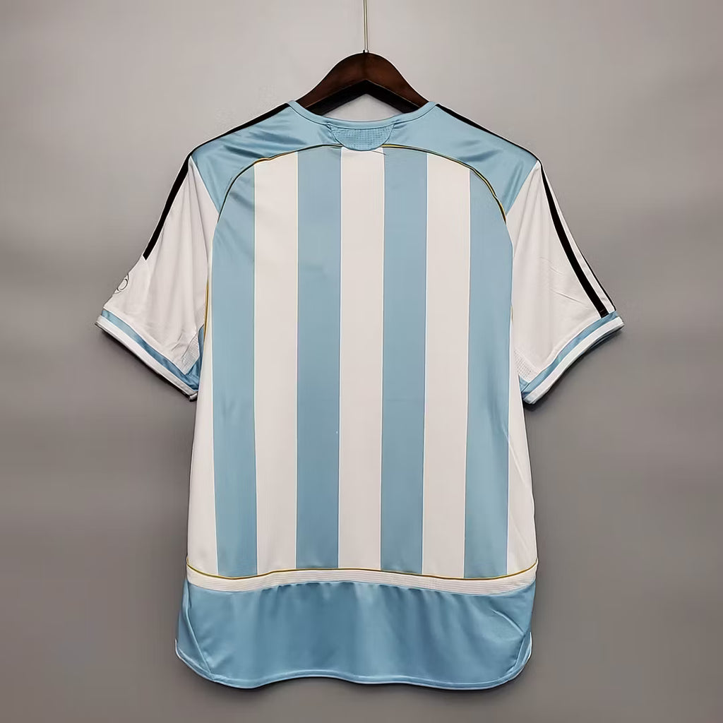 Camiseta Argentina Retro Local 2006 Adulto