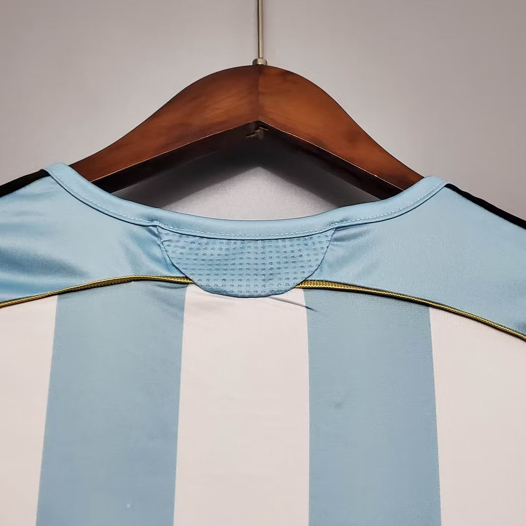 Camiseta Argentina Retro Local 2006 Adulto