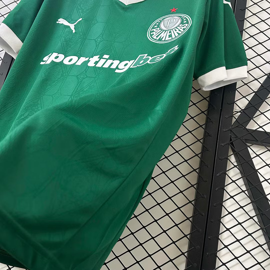 Camiseta Palmeiras Local 25/26 Adulto - Versión Fan