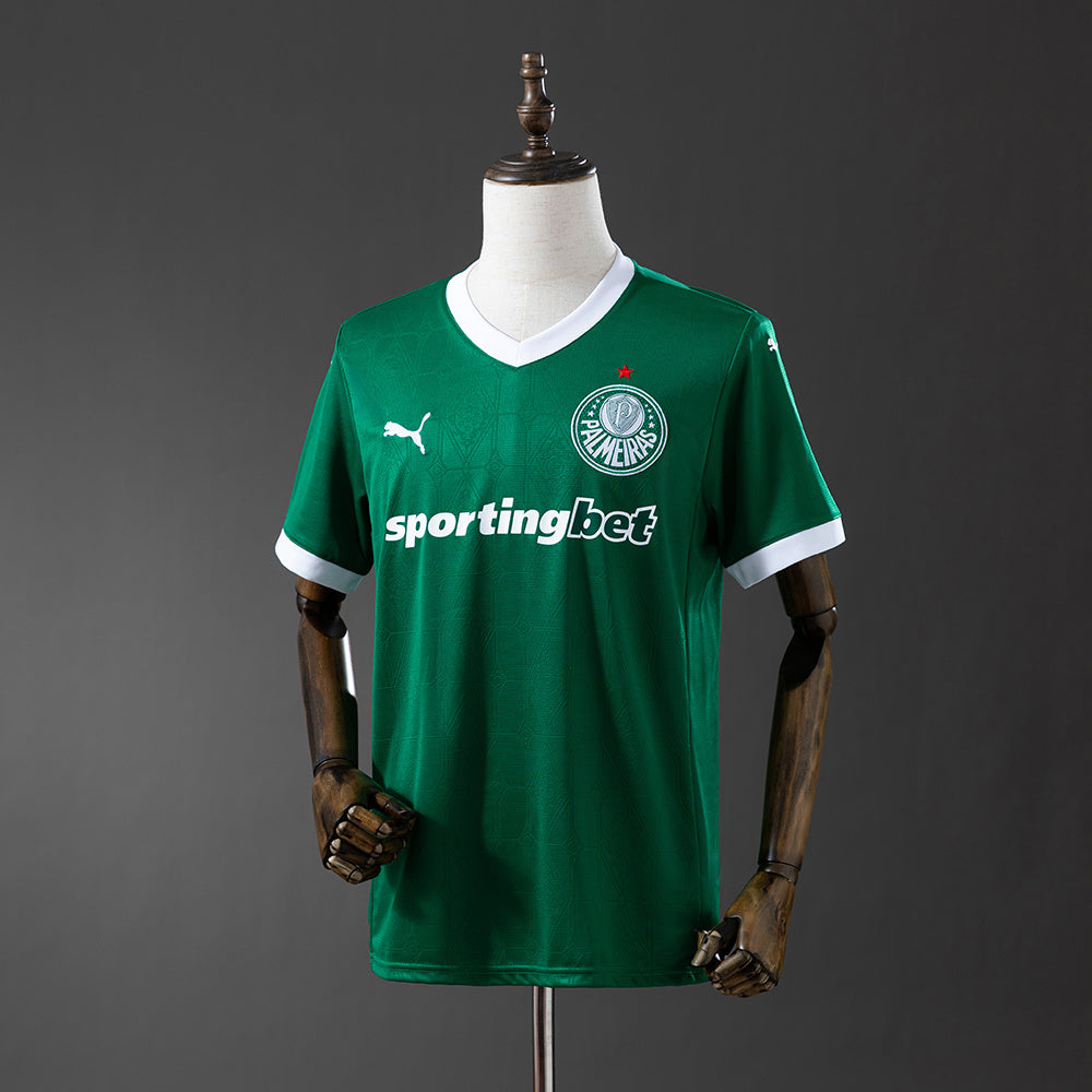 Camiseta Palmeiras Local 25/26 Adulto - Versión Fan
