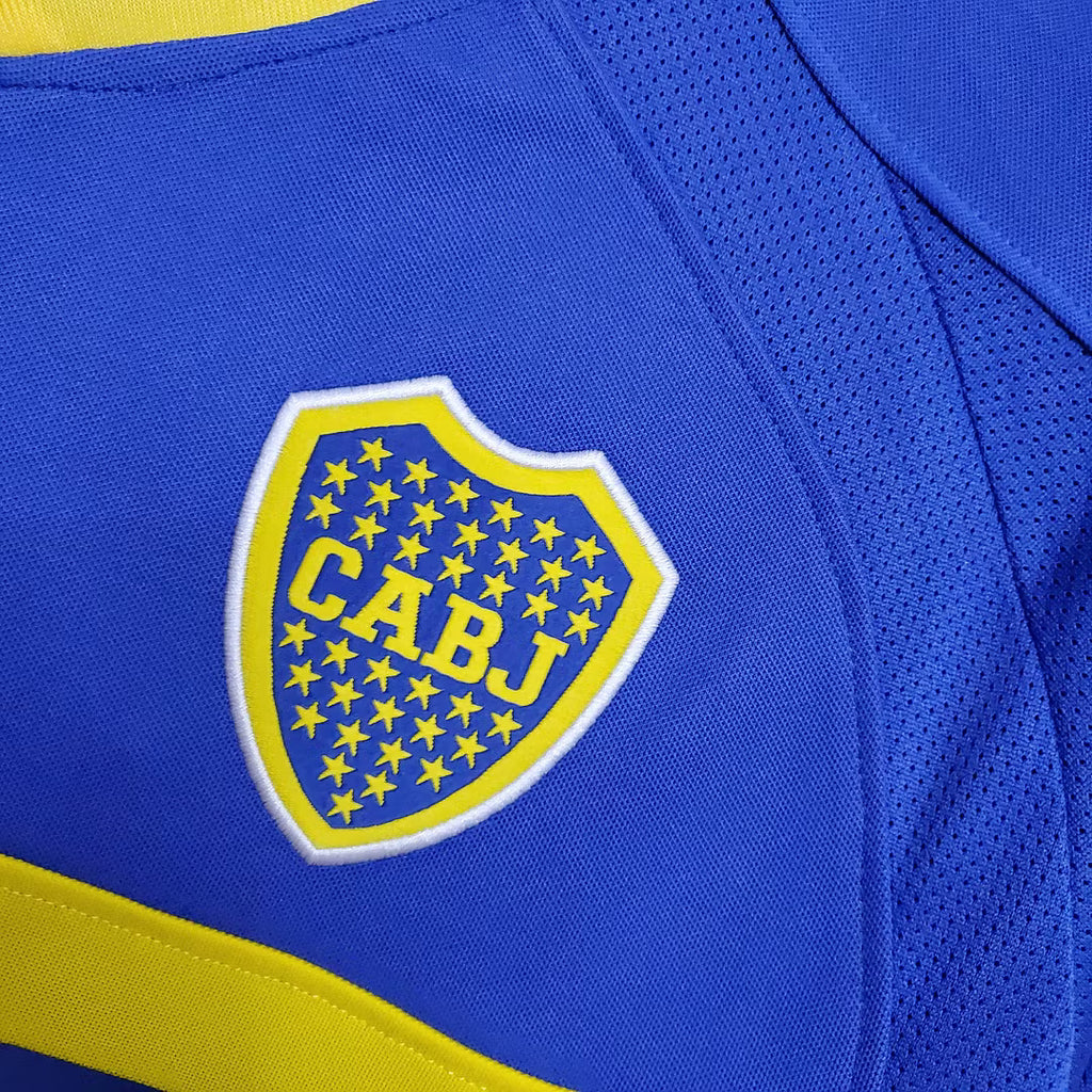 Camiseta Boca Juniors Retro Local 2003/04 Adulto