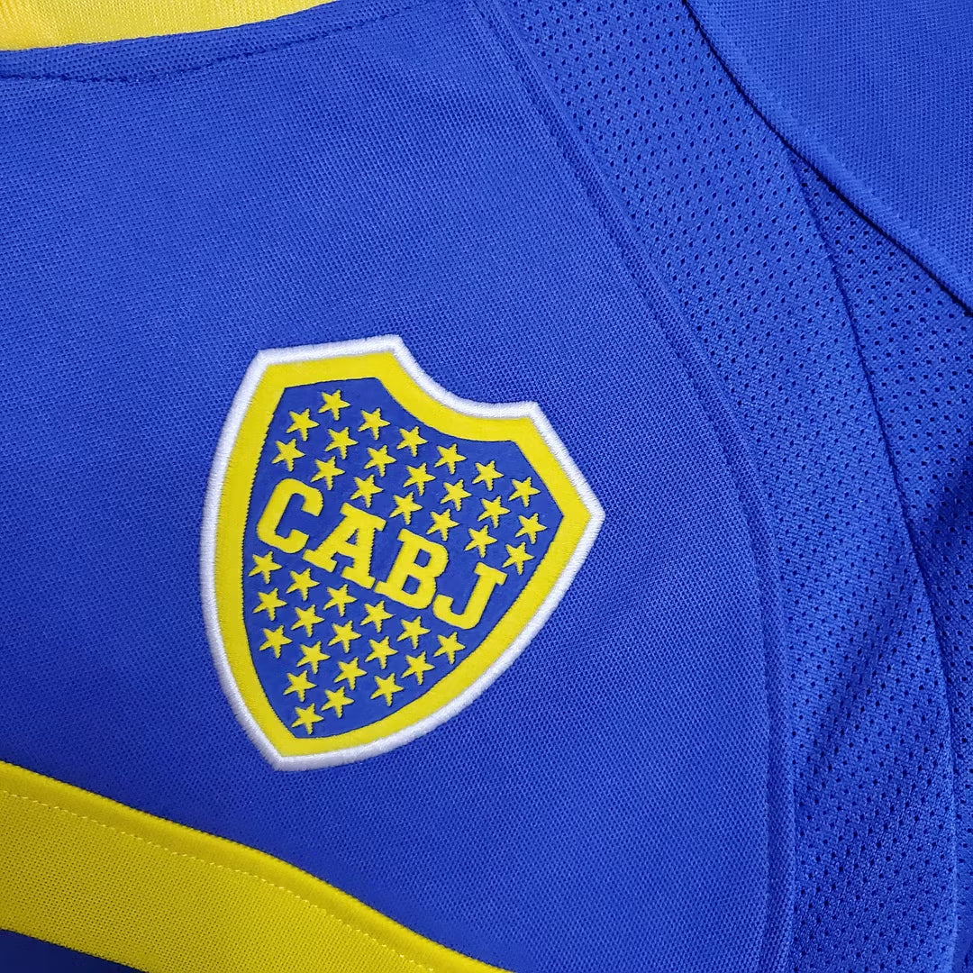 Camiseta Boca Juniors Retro Local 2003/04 Adulto