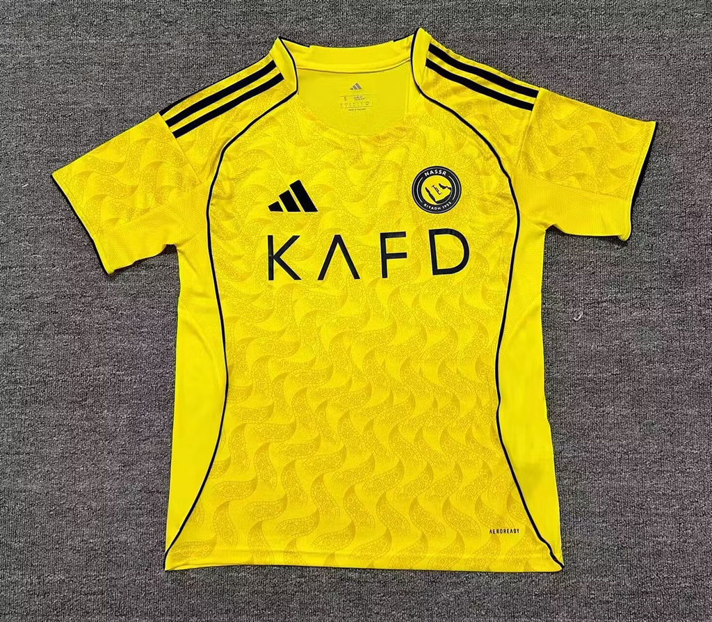 Camiseta Al-Nassr Local 25/26 Adulto - Versión Fan