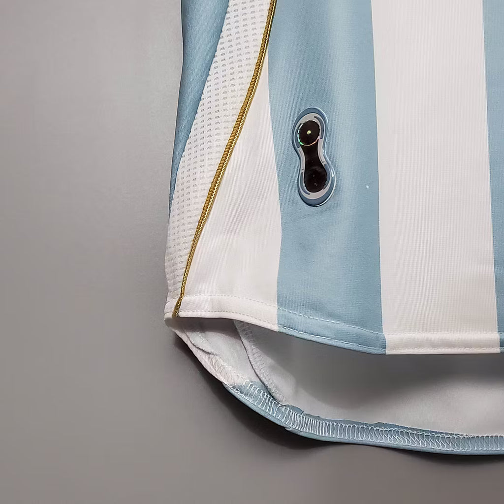 Camiseta Argentina Retro Local 2006 Adulto