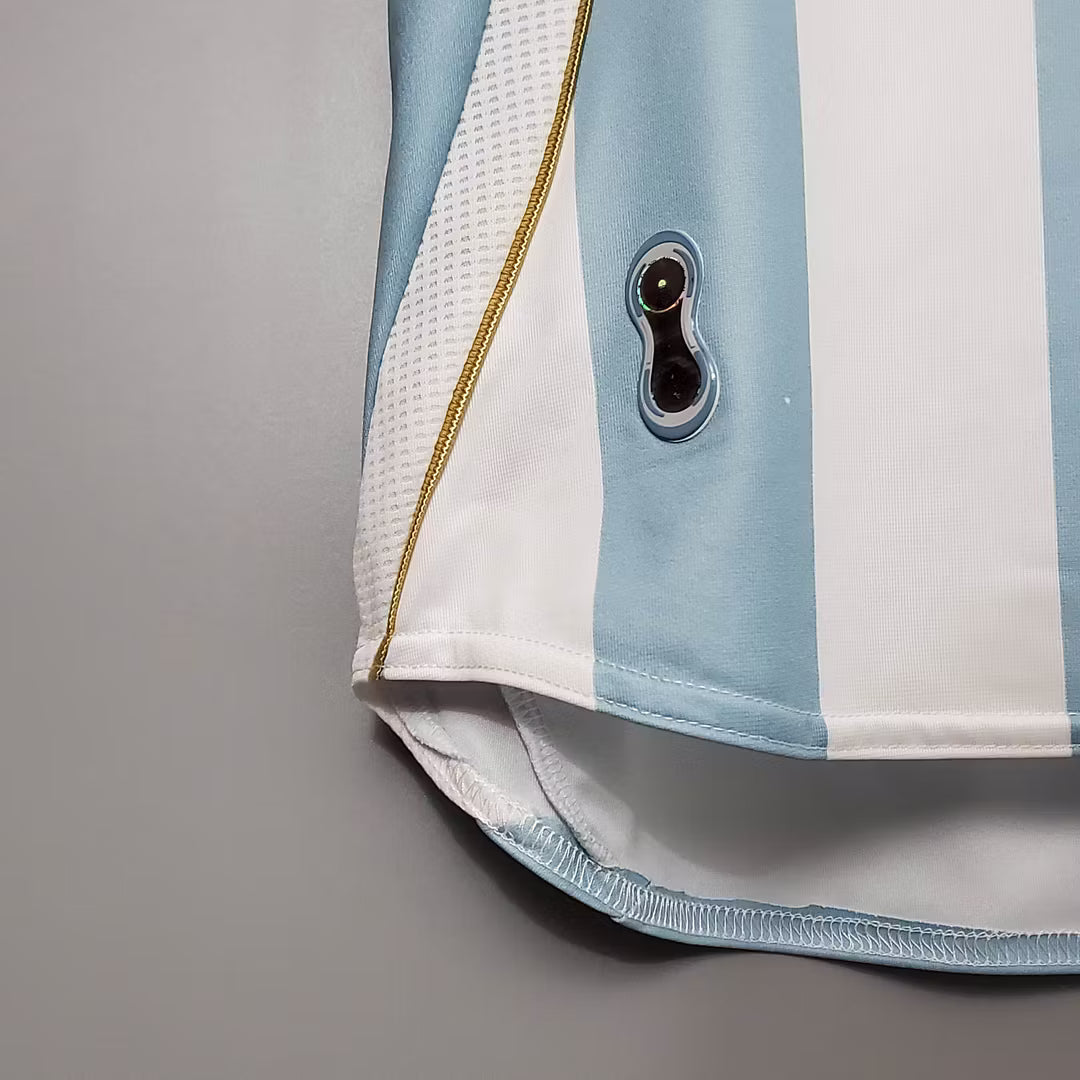 Camiseta Argentina Retro Local 2006 Adulto