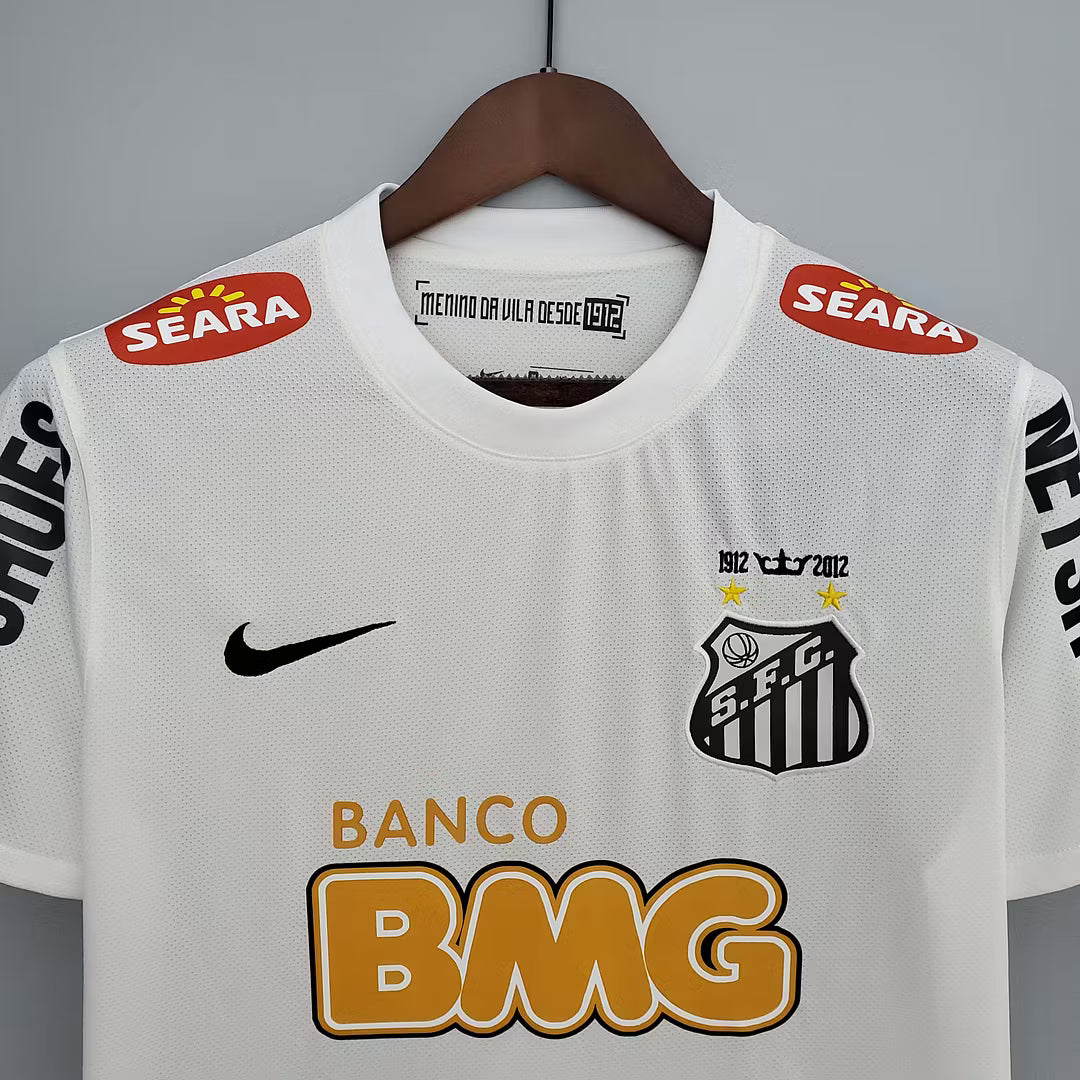 Camiseta Santos FC Retro Local 2012 Adulto