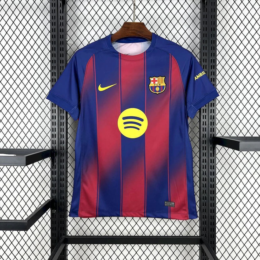 Camiseta Barcelona Local 25/26 Adulto - Versión Fan