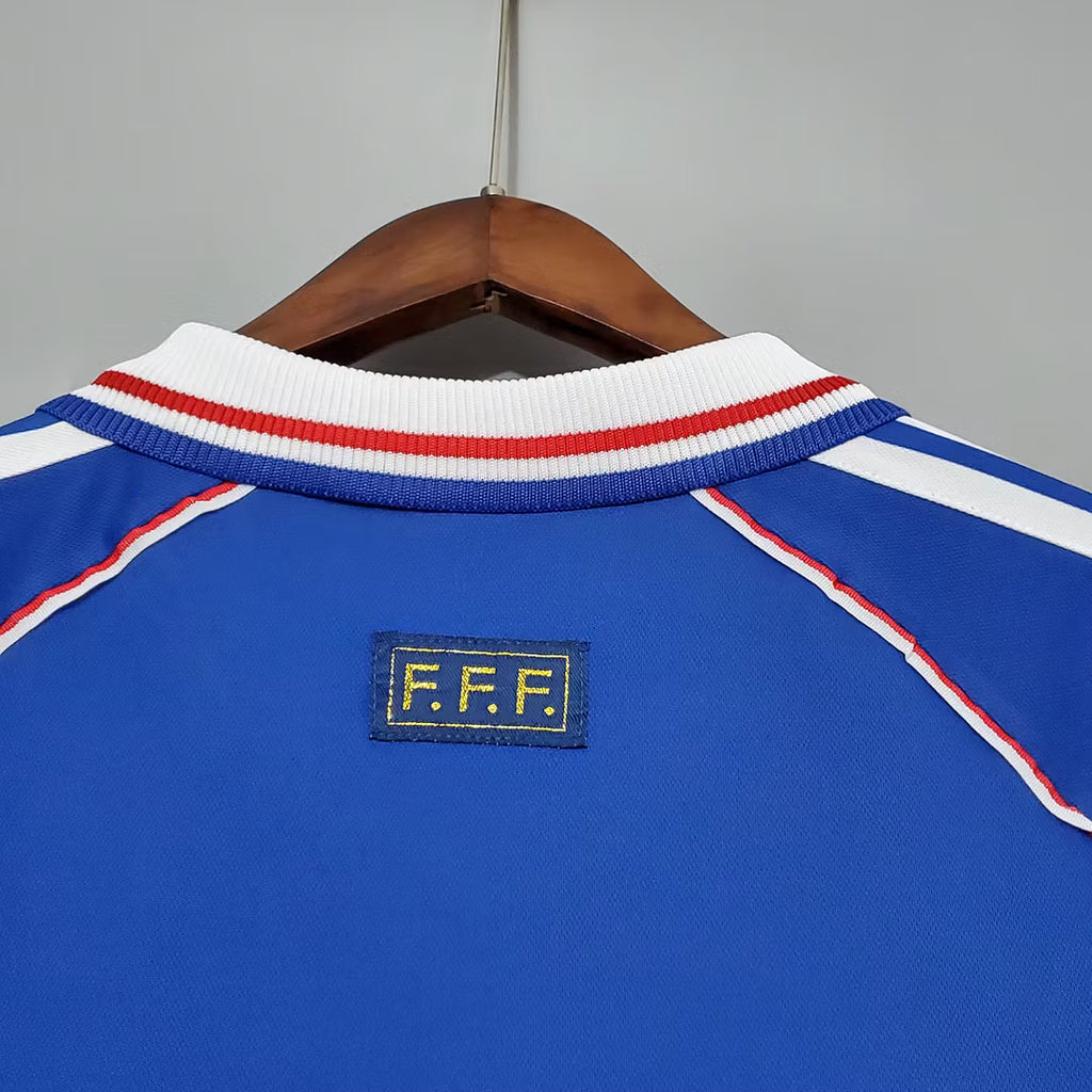 Camiseta Francia Retro Local 1998 Adulto