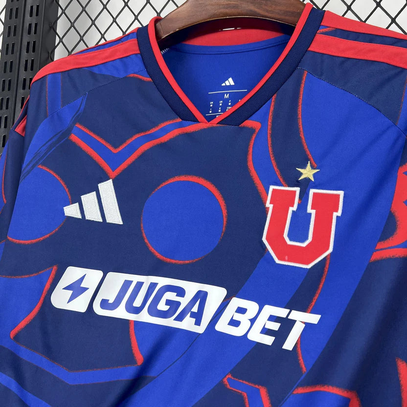 Camiseta Universidad de Chile Local 25/26 Adulto - Versión Fan