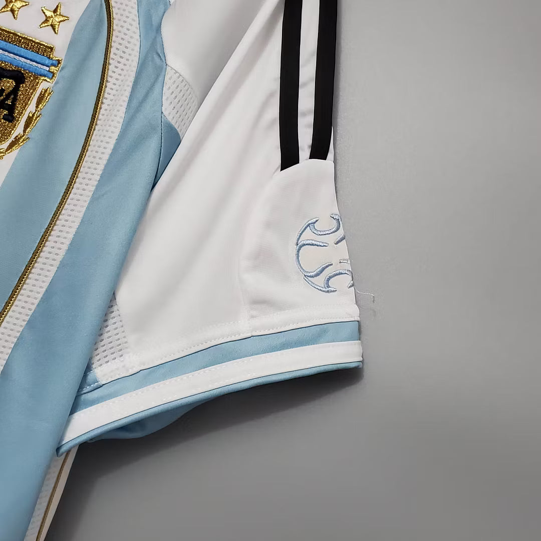 Camiseta Argentina Retro Local 2006 Adulto