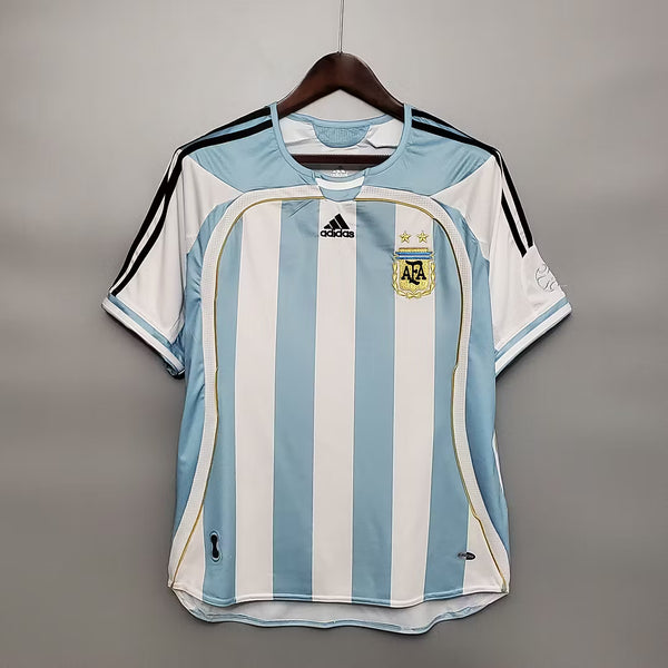 Camiseta Argentina Retro Local 2006 Adulto