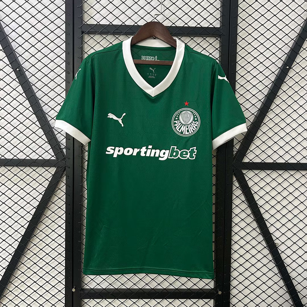 Camiseta Palmeiras Local 25/26 Adulto - Versión Fan