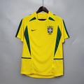 Camiseta Brasil Local 2002 Retro Adulto
